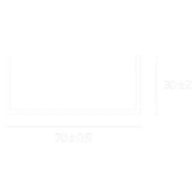 Guia - Max Steel Frame 70x30